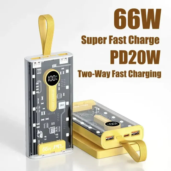 66w Super Fast Charge Power Bank