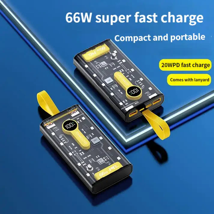66w Super Fast Charge Power Bank