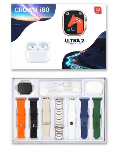 Crown i60 Ultra 2 Smart Watch